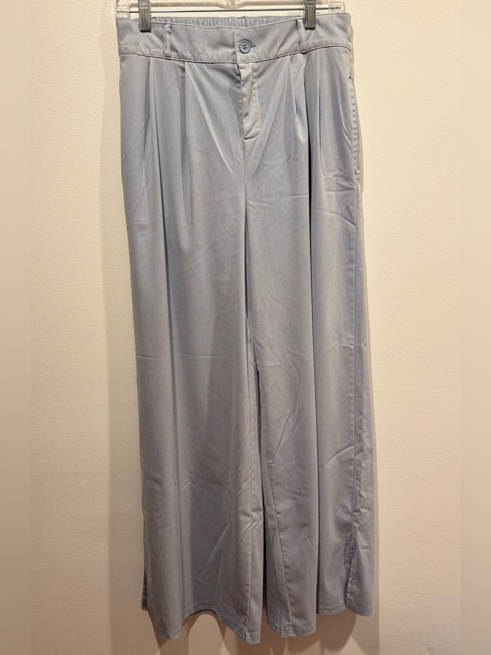 HALARA Pale Blue Wide Leg Trousers